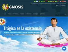 Tablet Screenshot of gnosiscolombia.org